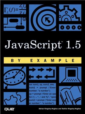 cover image of JavaScript 1.5 by Example